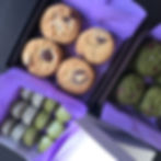 cookies and macarons for a small party