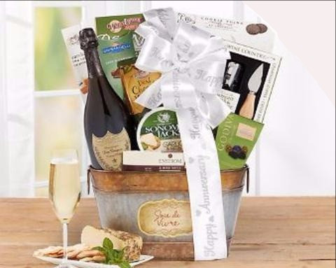 Winetasters ® Debonair Dom Wine Basket