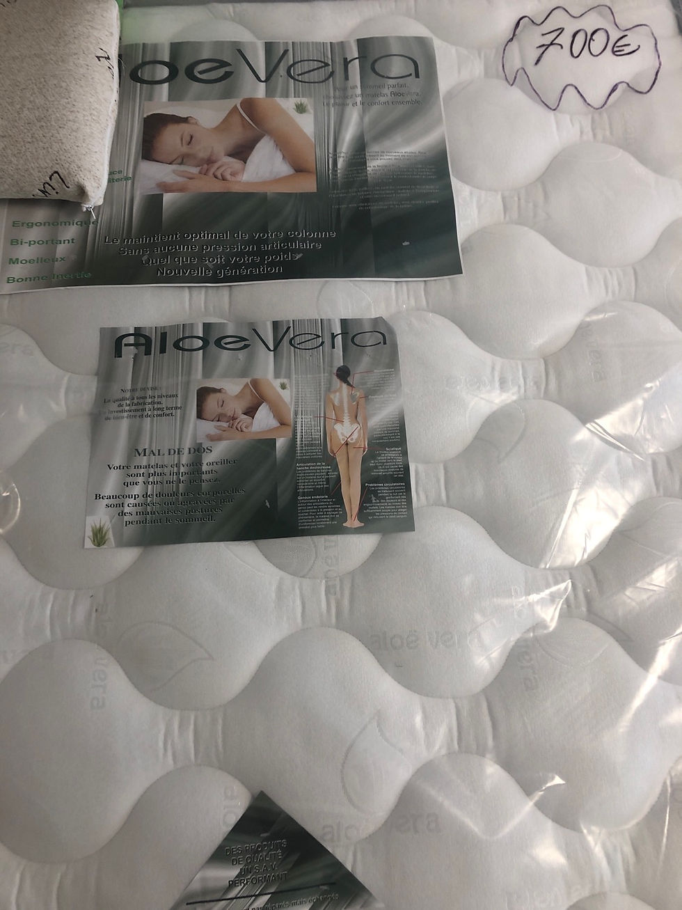 Miniature : Matelas aloe vera 