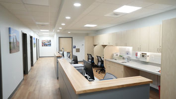 Commercial Medical Building - receptionist area