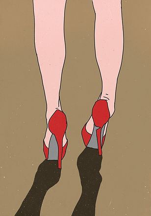 Illustrated High Heels