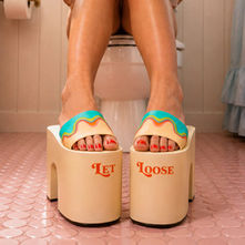 Let Loose launches ‘SH*T Shoes’ designed to make going to the toilet easier