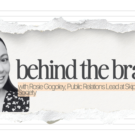 Behind the Brand: Rosie Gogoley on building an in-house PR strategy at Skipton Building Society