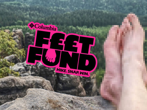 Columbia Sportswear pays hikers for the battered feet behind real adventures