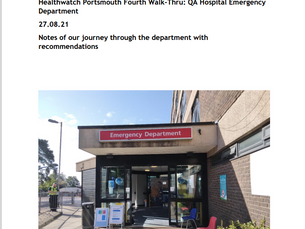 Walk-Thru 4: QA Hospital Emergency Department.