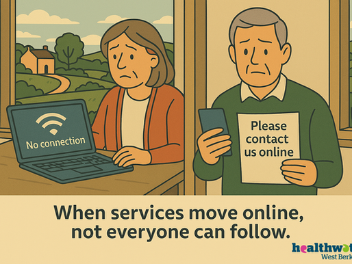 Digital exclusion and access to care: