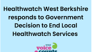 Our Response to Government Decision to End Local Healthwatch Services 