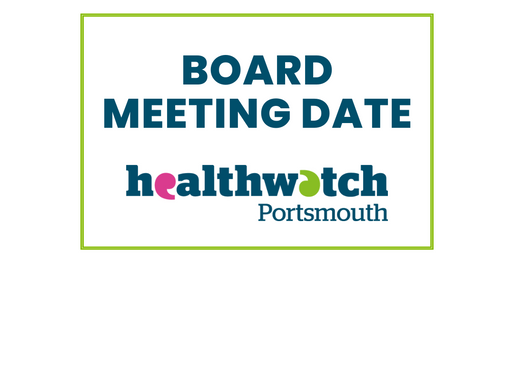Healthwatch Portsmouth Board meeting 17th December 2020