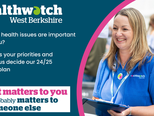 Your Input Needed: Shaping Our 24/25 Health Workplan for West Berkshire!
