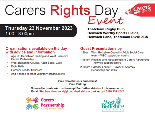 Carers Events Event