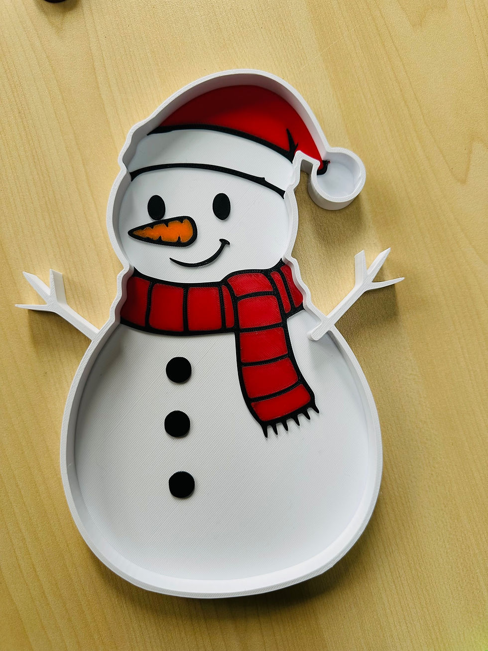 Thumbnail: Christams Sensory tray, Gnome, Snowman