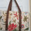 Thumbnail: Tote Fancy Flowers in Red and Blue