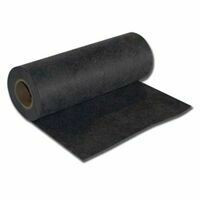 23″ Wide Black Medium Weight (2.5 oz.) Cutaway Backing Roll - 23" X 50 YARDS