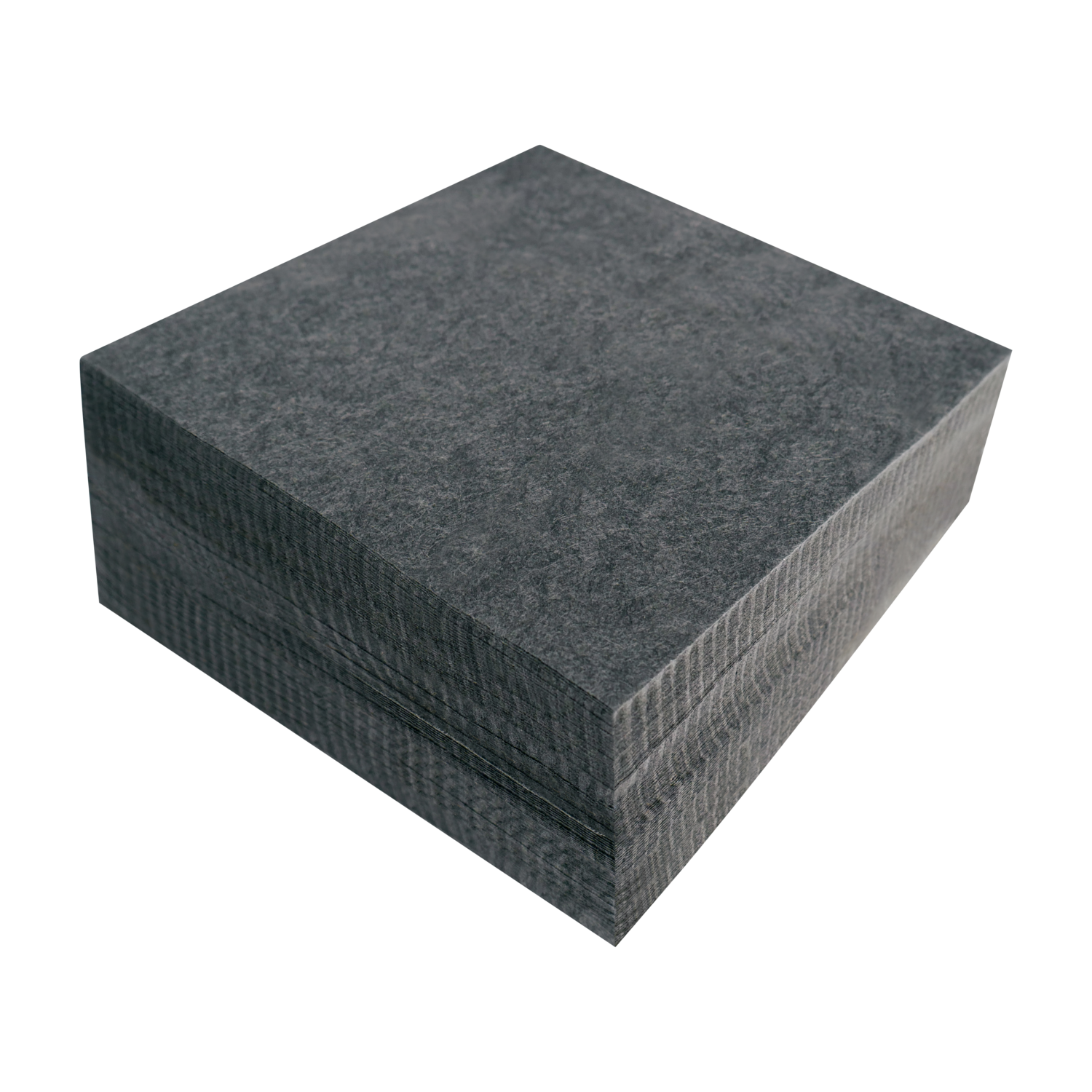 Black Medium Weight (2.5 oz.) Cutaway Backing Squares (250 Pack) - 7 1/2" X 7 1/