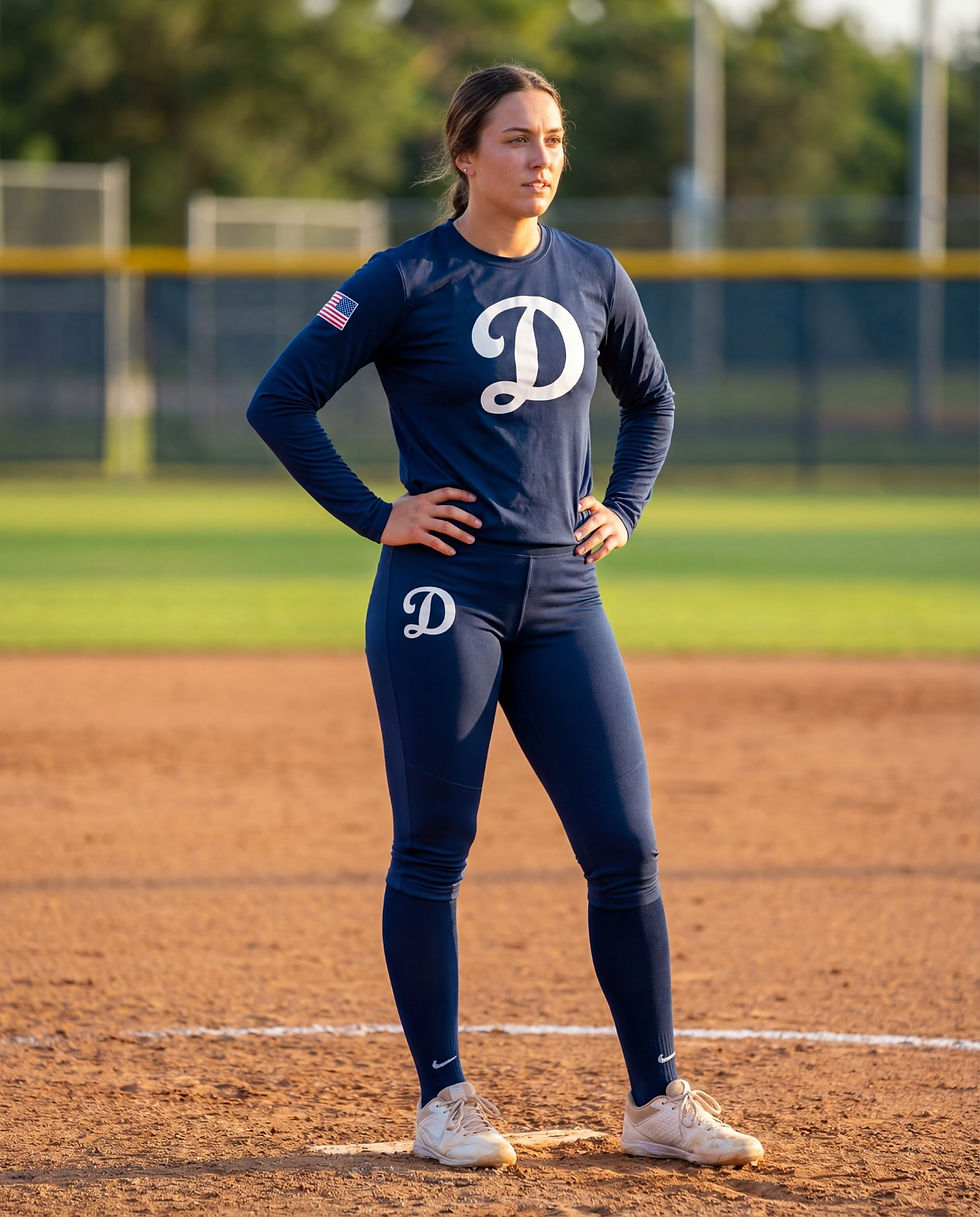 Thumbnail: Dobbins Softball Long Sleeve Tee