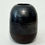 Thumbnail: Small black clay egg Vase