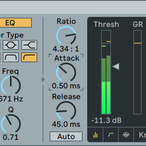 Mastering - Top Kick/Snare Compression
