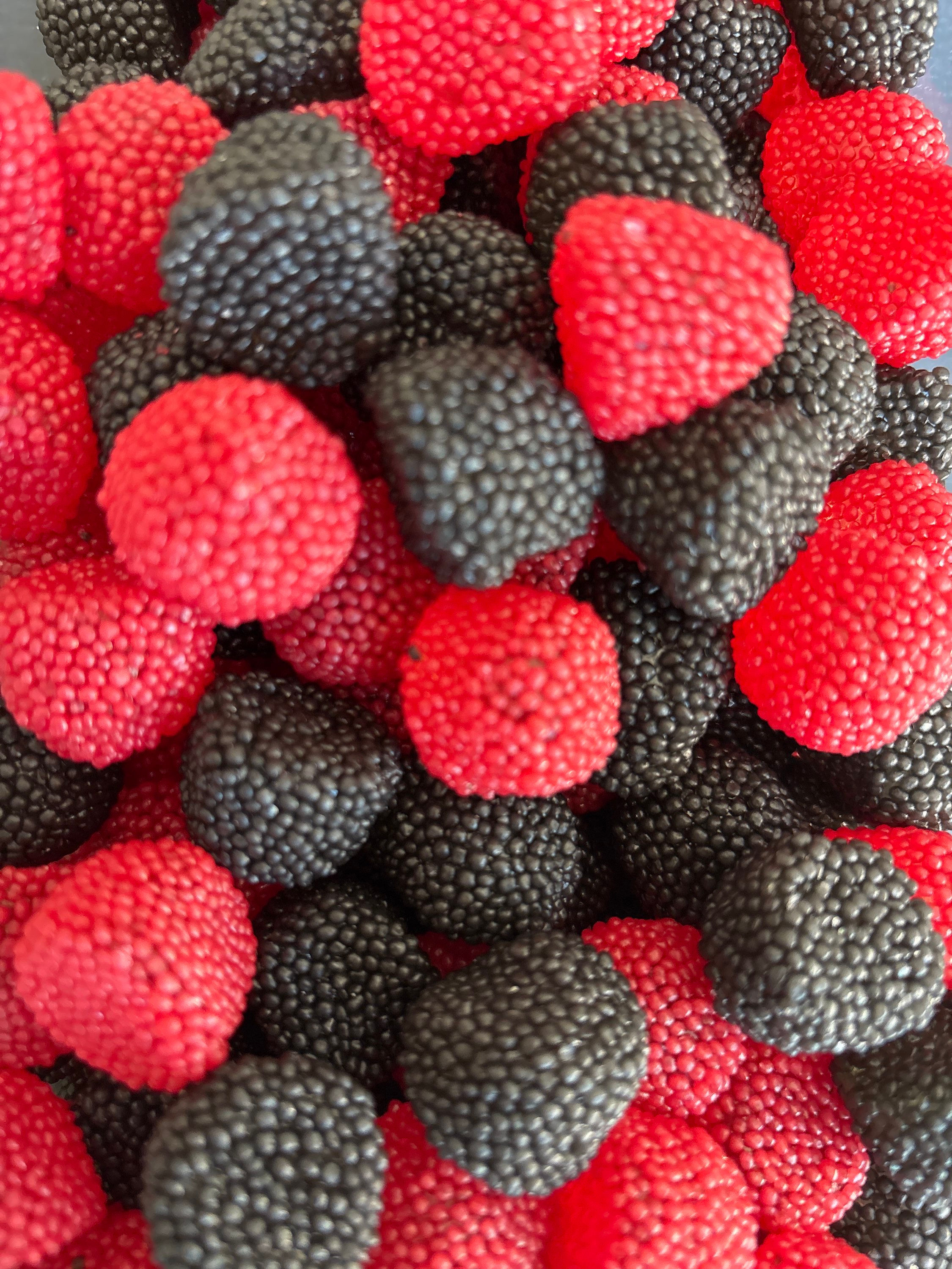 Mûres  Fruits des bois perlées