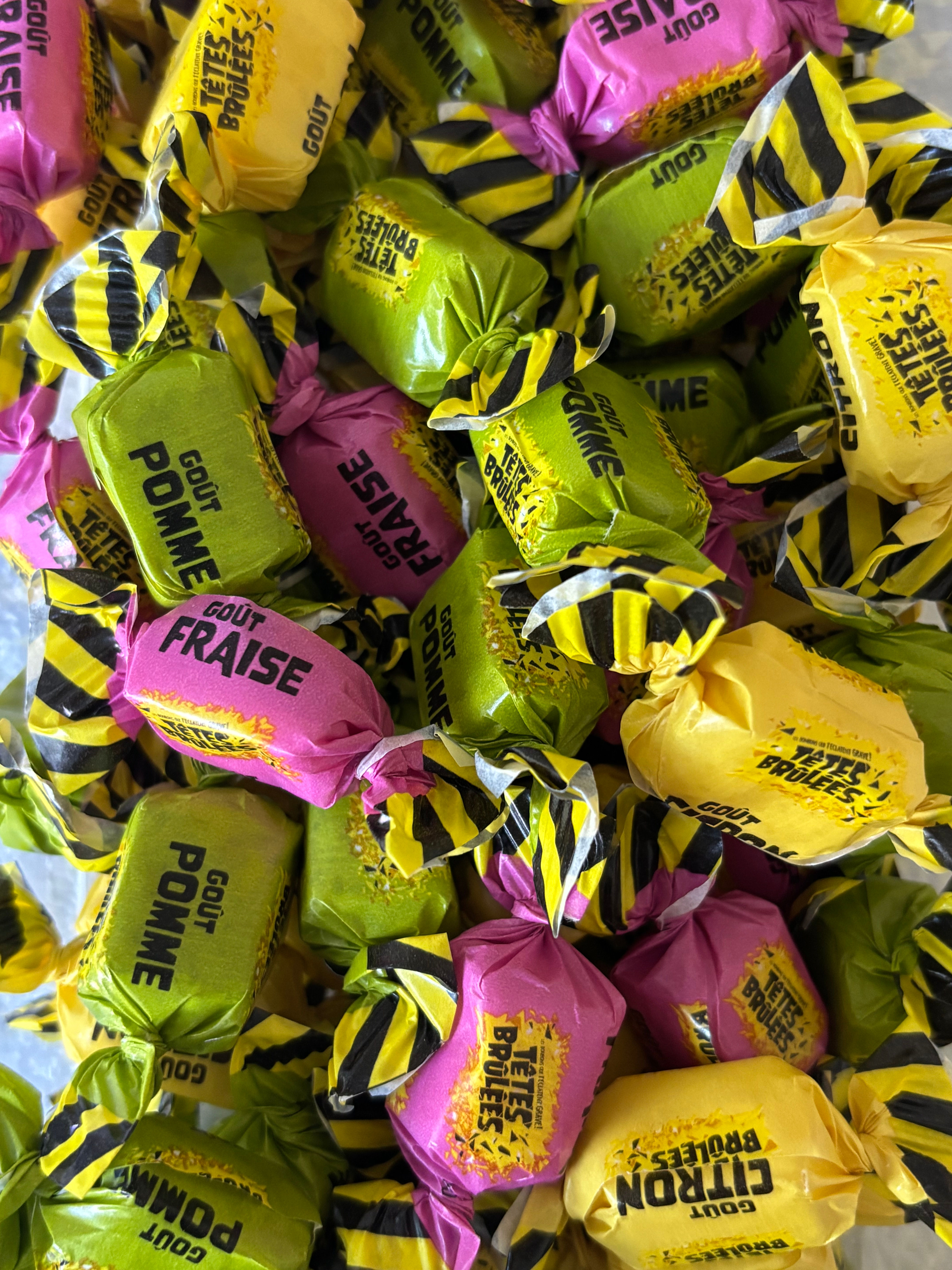 Bonbons Têtes brûlées 