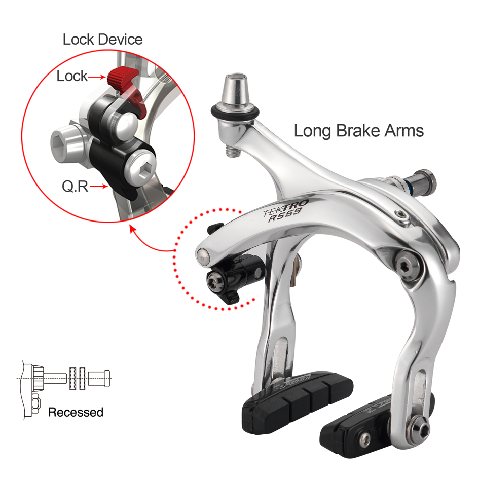 Tektro R559 Long Reach Road Calipers 