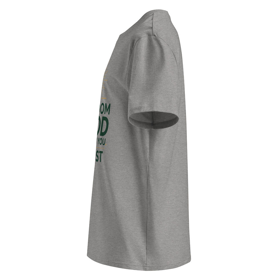 Thumbnail: The Kingdom of GOD is Within You | Unisex organic ribbed neck t-shirt