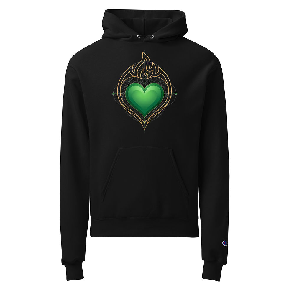 Thumbnail: The Sacred Hearth | | Unisex Champion Hoodie