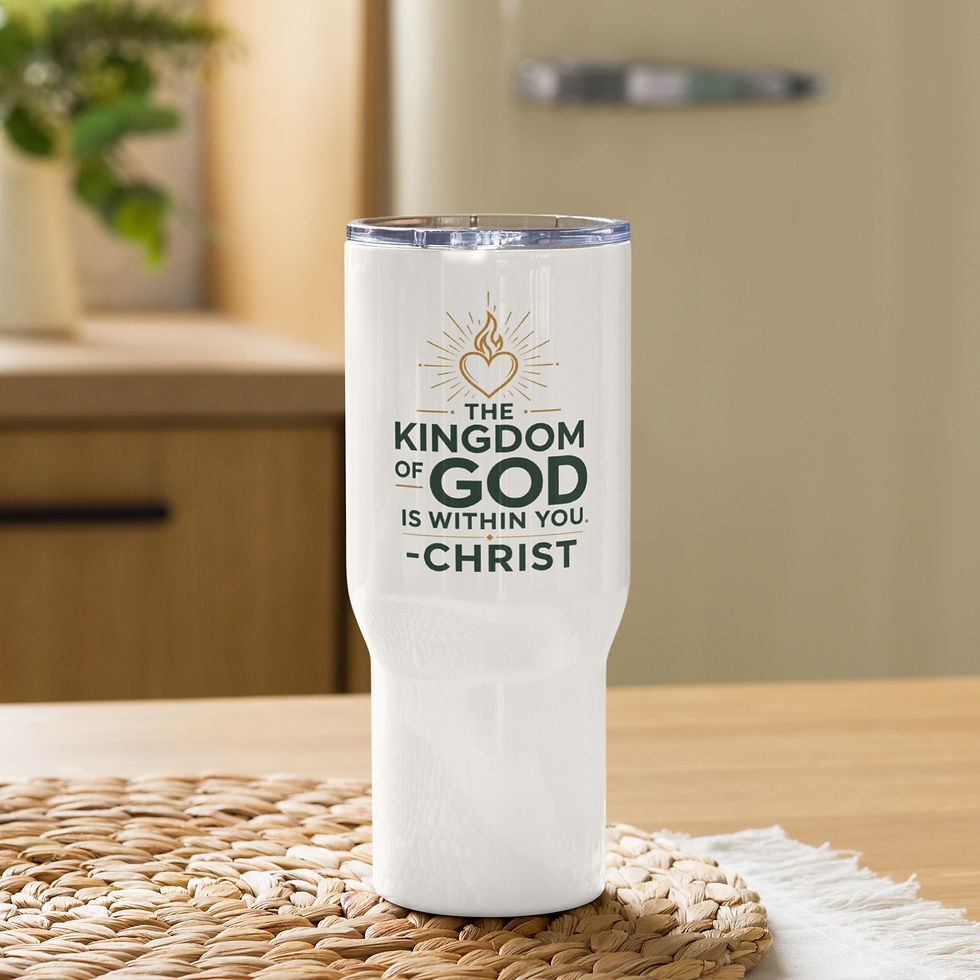 Thumbnail: The Kingdom of GOD is Within You | Travel Mug with a Handle