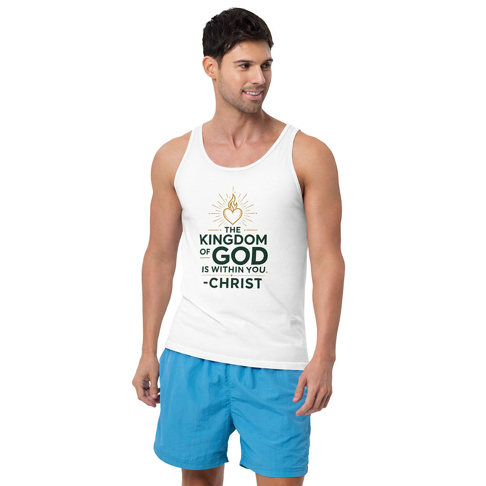 Thumbnail: The Kingdom of GOD is Within You | Men's Tank Top