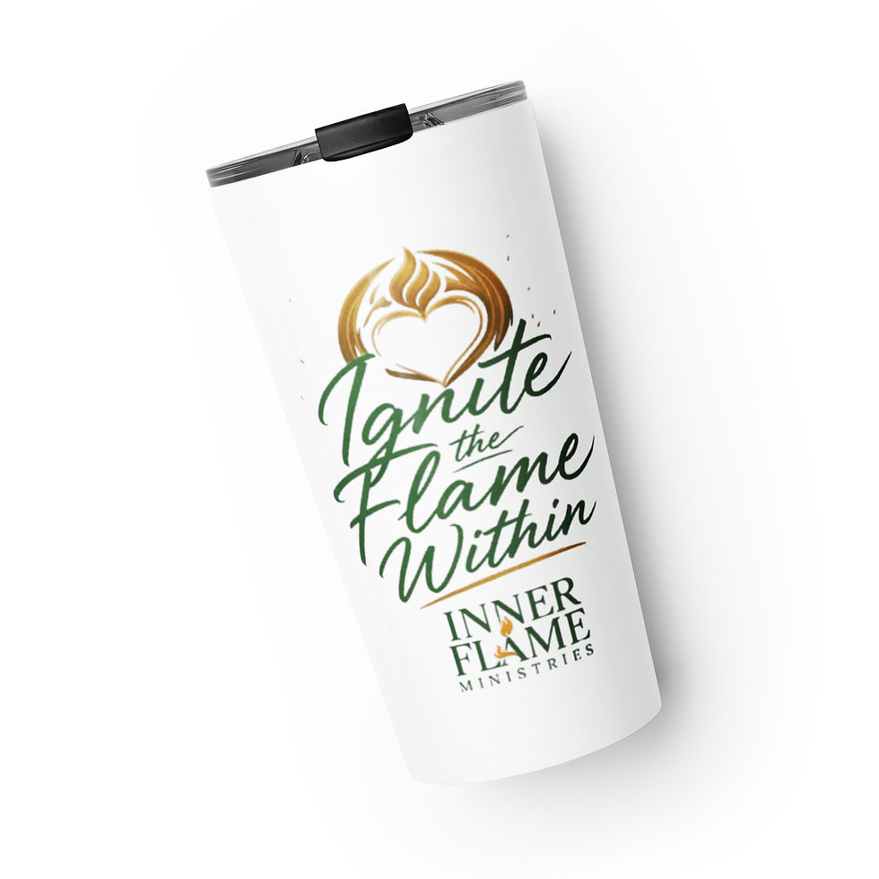 Thumbnail: Ignite the Inner Flame | Tapered Stainless Steel Tumbler