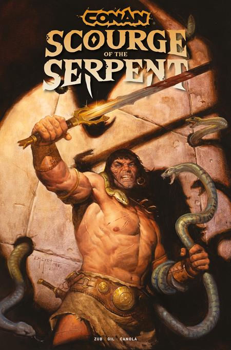 Conan the barbarian scourge of the serpent #2 (of 4) cvr a em gist (mr)