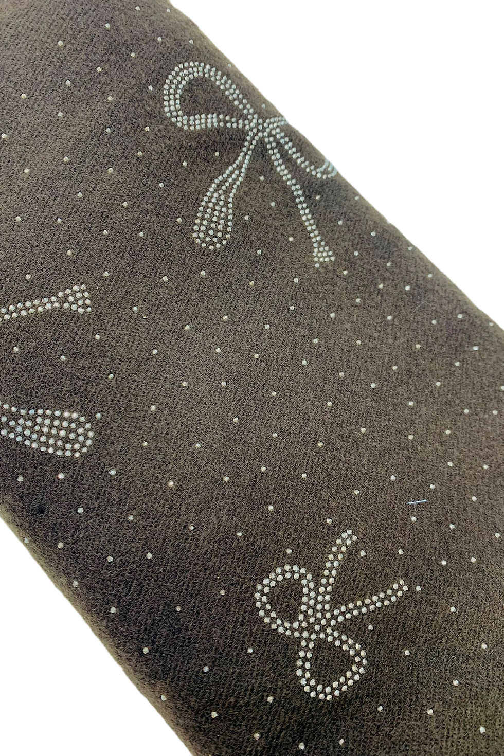 Thumbnail: SUPER SOFT DIAMANTE BOW DETAIL SCARF 5 colours