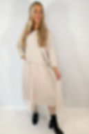 TULLE DRESS AND BATWING JUMPER SET other colours