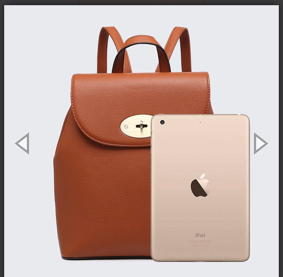 Thumbnail: TAN MEDIUM SIZE BACK PACK others colours