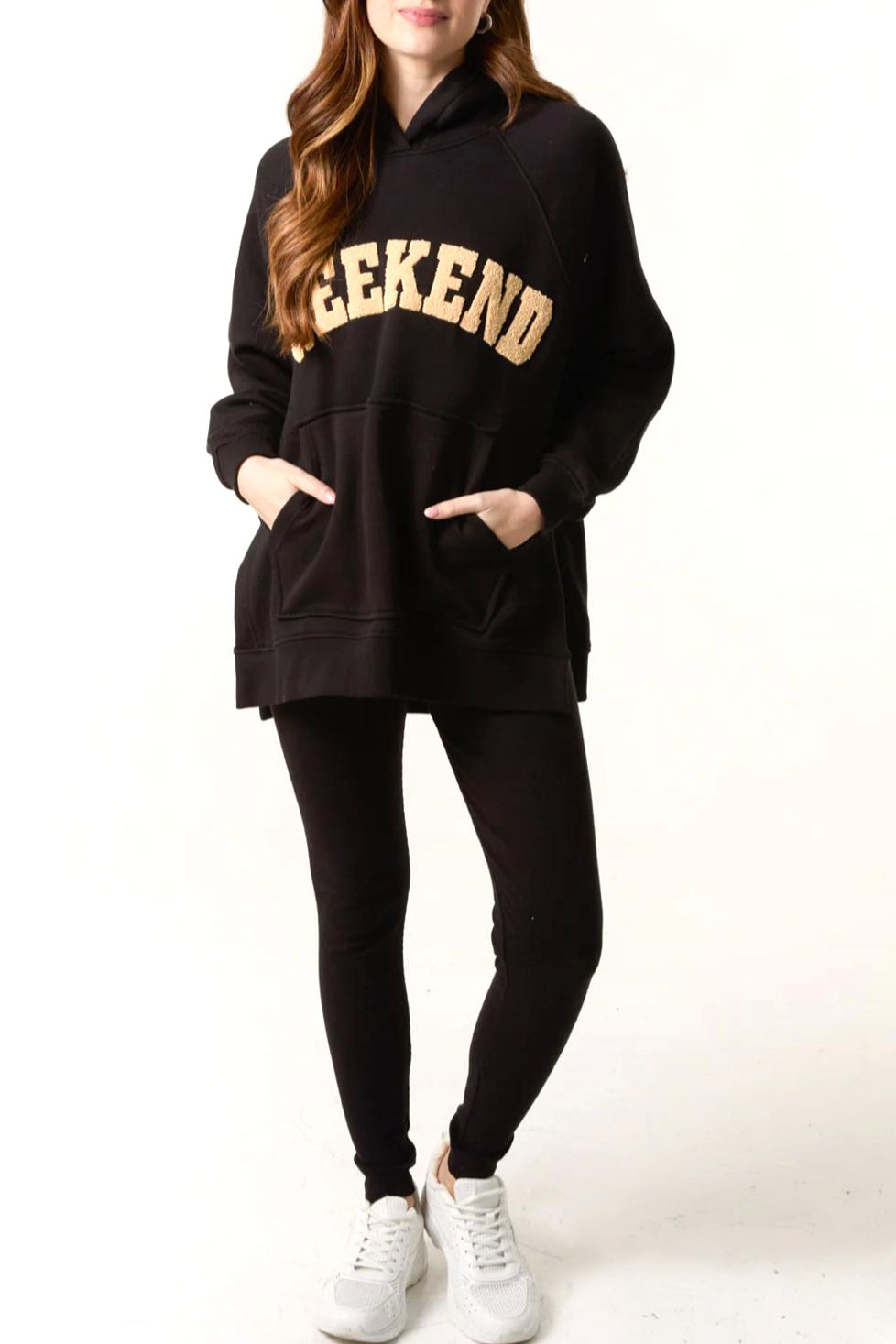 Weekend Aplique Hoodie & Leggings Co ord