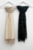 SOFT DIAMANTE HEART DETAIL SCARF 2 colours