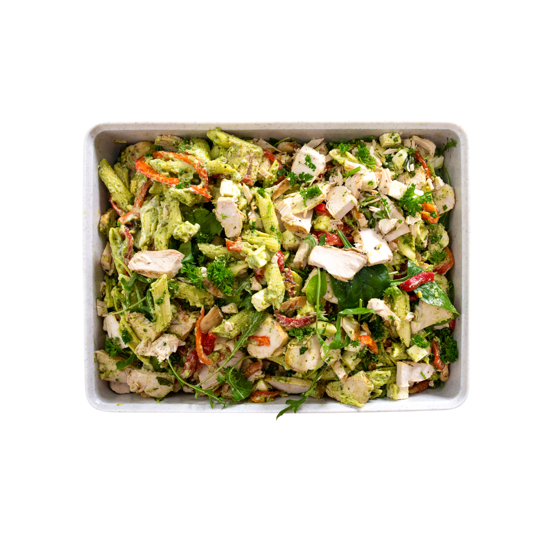 Chicken Pesto Pasta Salad