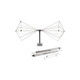 Com-Power AB-900 EMI Biconical Antenna