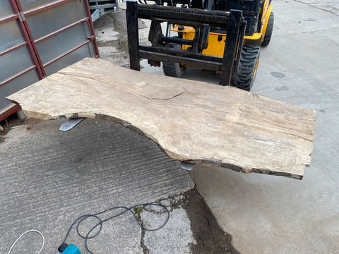 Waney edge cladding