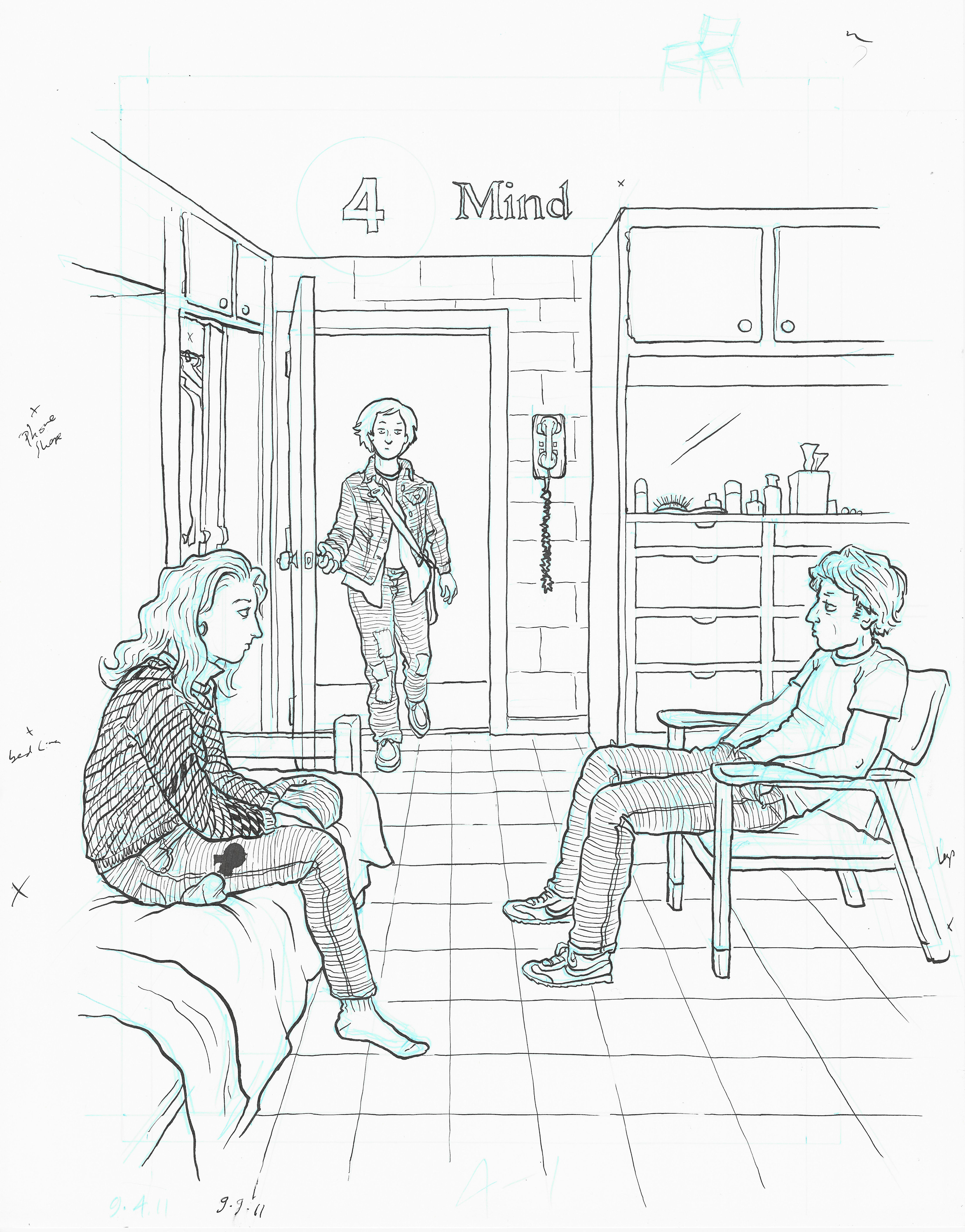 Alison Bechdel - Are You My Mother? - Pg.119 (Chapter 4 title cover)