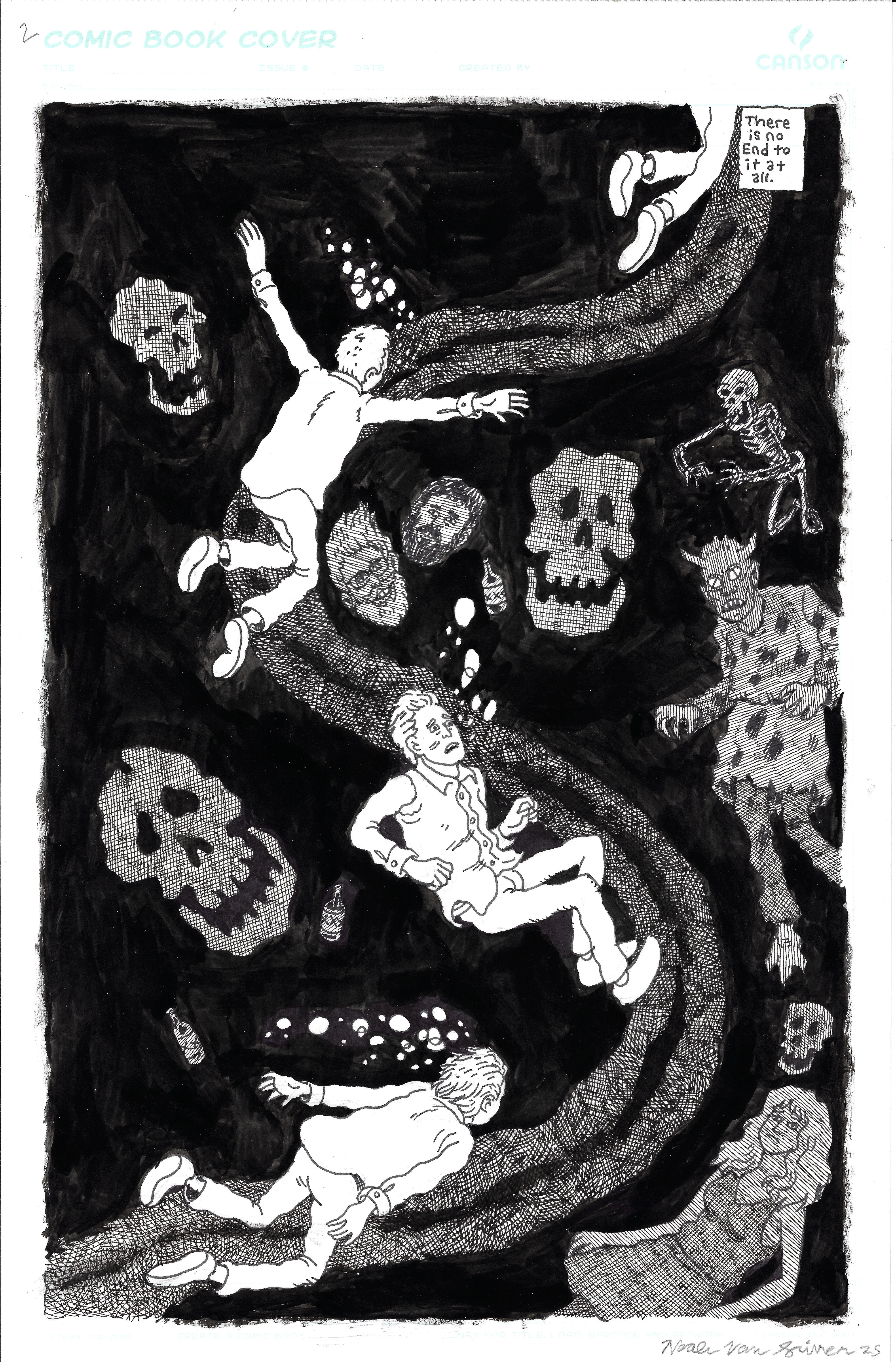 Noah Van Sciver - Blammo 8 Dive into the Black River 2