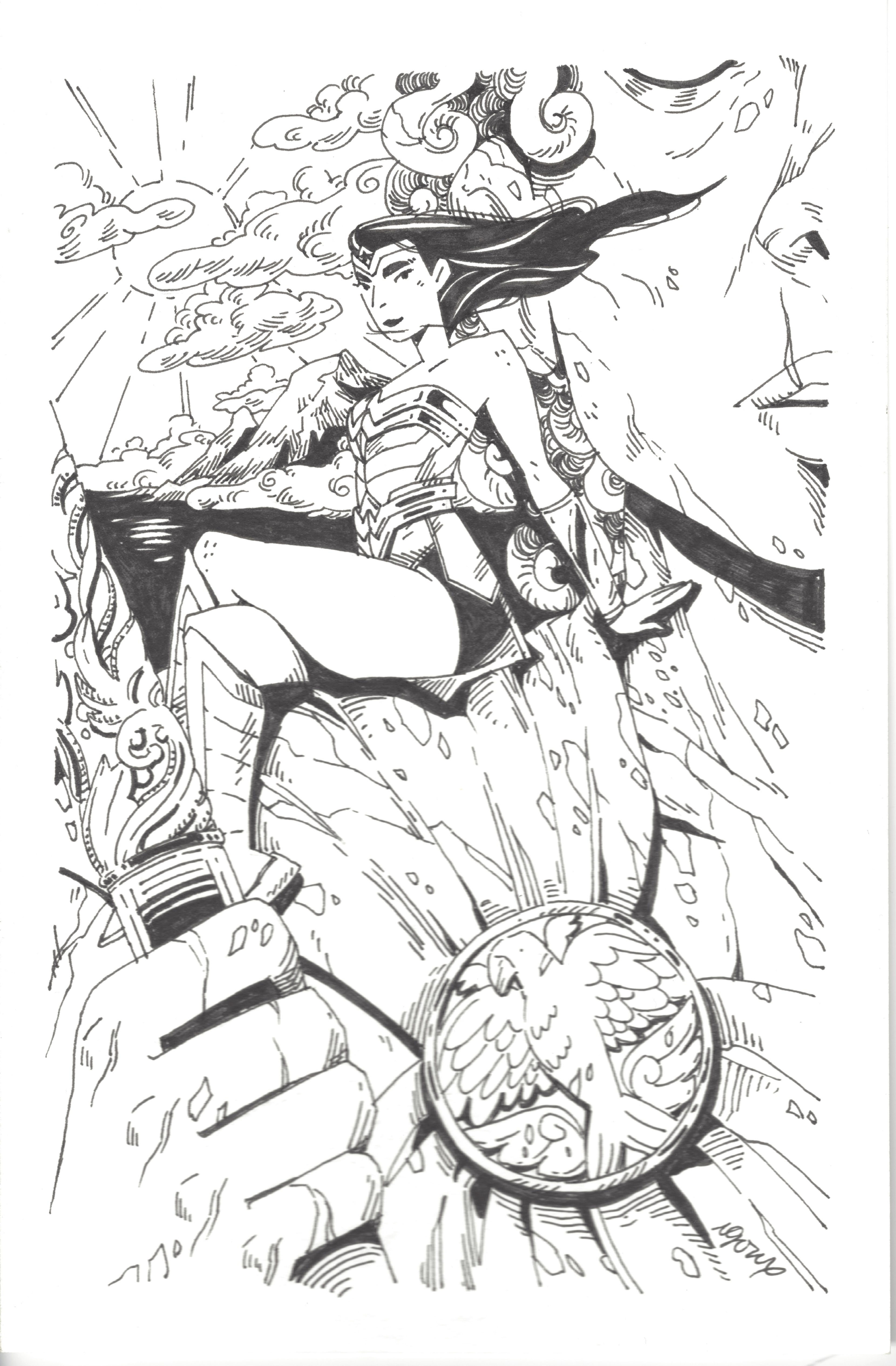 Nicole Goux - Wonder Woman