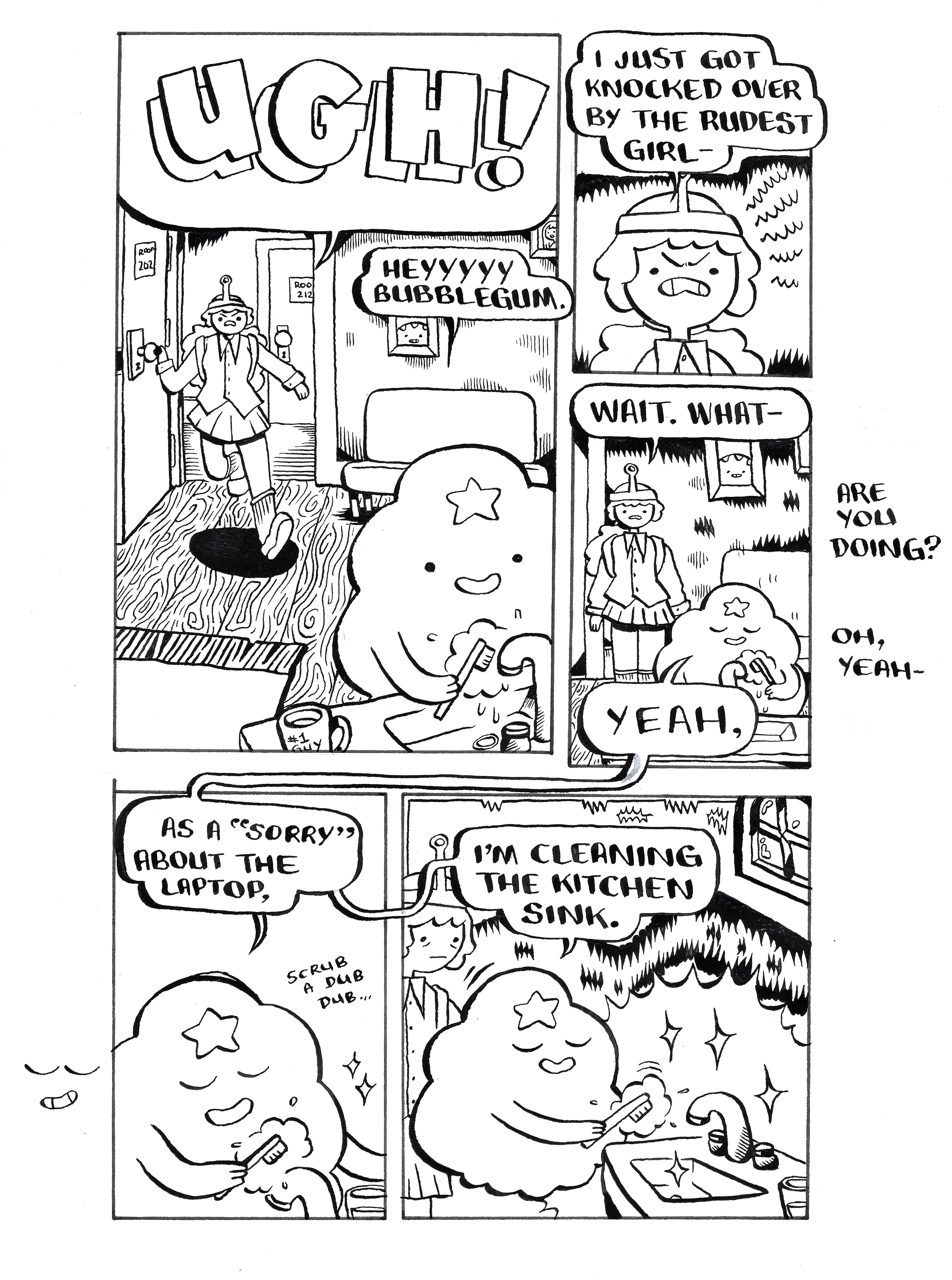 Caroline Cash - Adventure Time: The Bubbline College Special #1 - Ugh