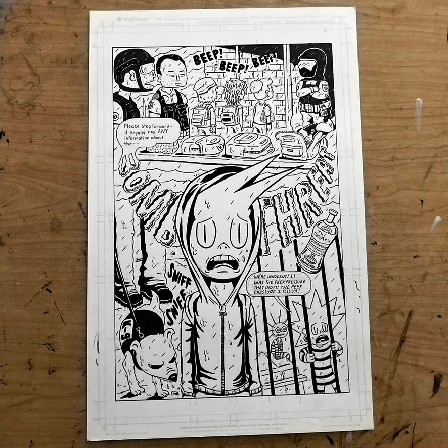 Thumbnail: Sam Grinberg - Scumburbia Issue Two - Pg. 16