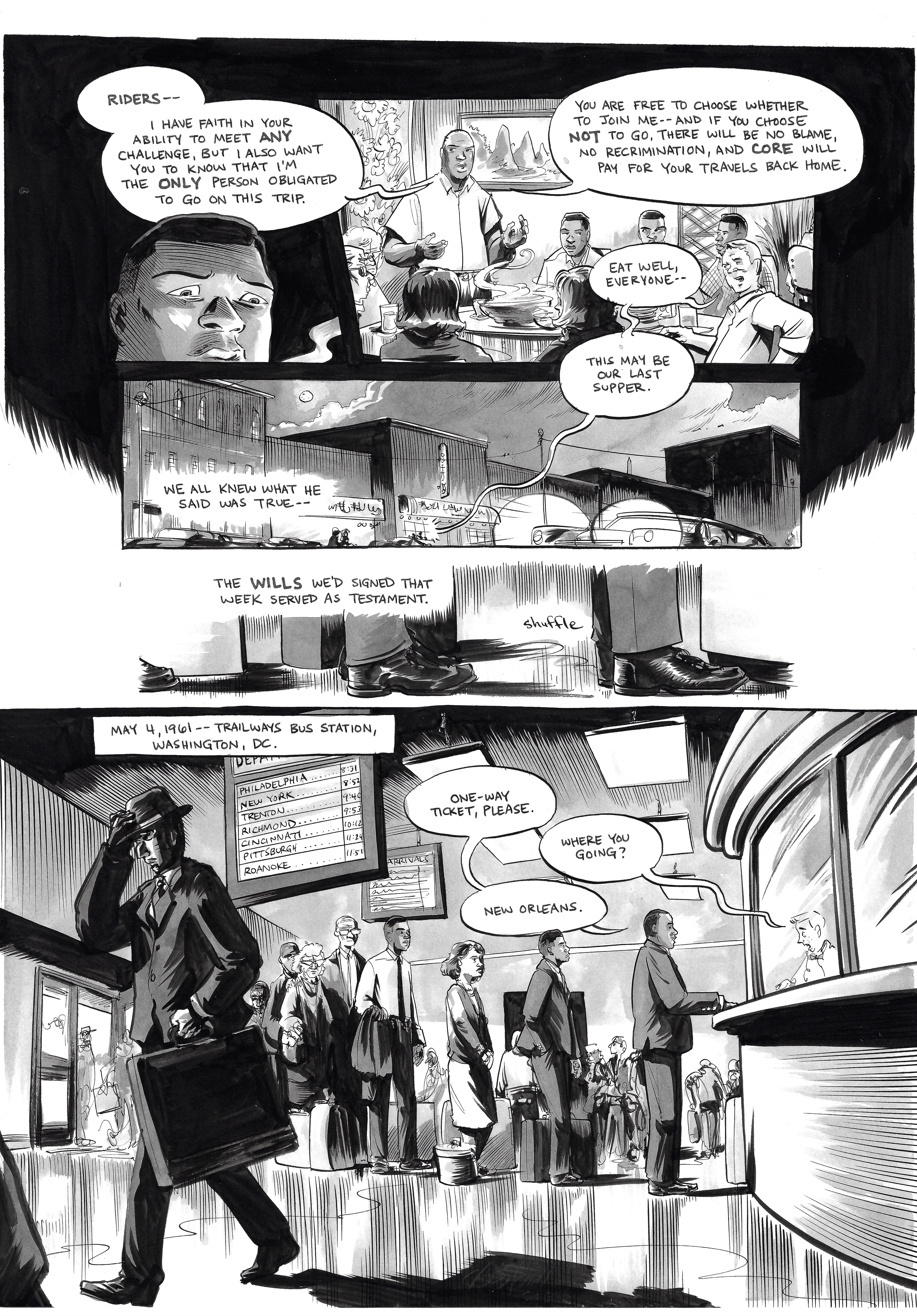 Nate Powell - March Book Two - Pg 35
