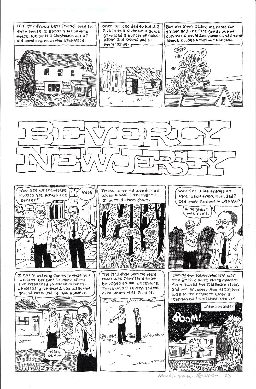 Noah Van Sciver - Blammo 11 Beverly, New Jersey 1