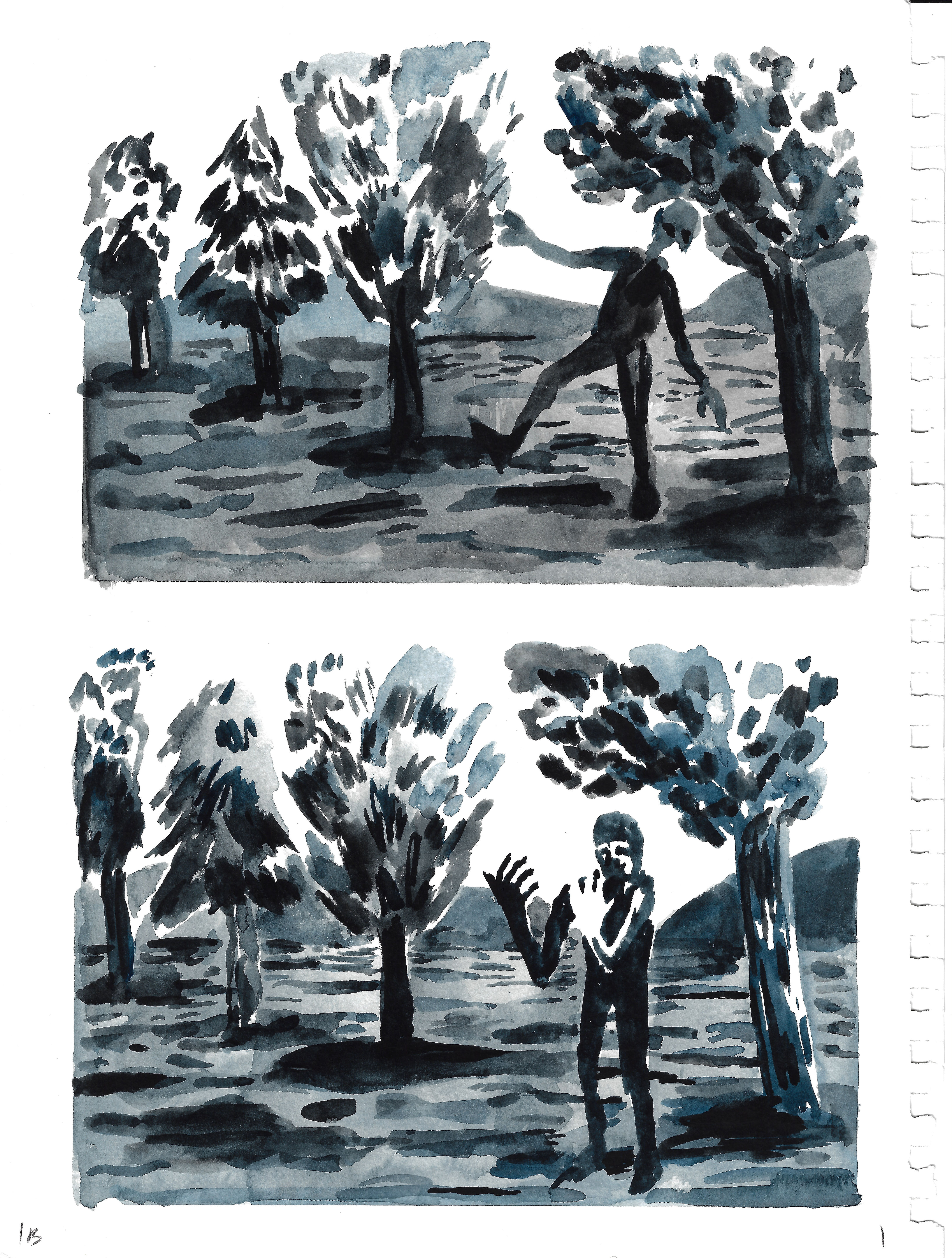 Conor Stechschulte - Christmas in Prison - Pg. 19 (2 pages)