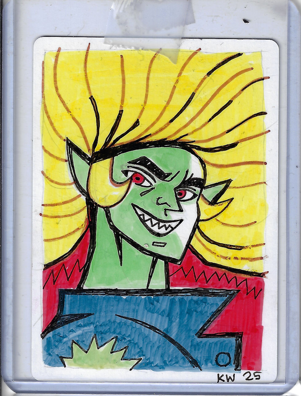 Kenny Wroten - MtG Secret Lair Lava Spke Artist's Proof with Illustration - 1