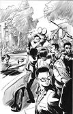 Nate Powell - The Silence of Our Friends - Pg Demo Illustration Comic Art