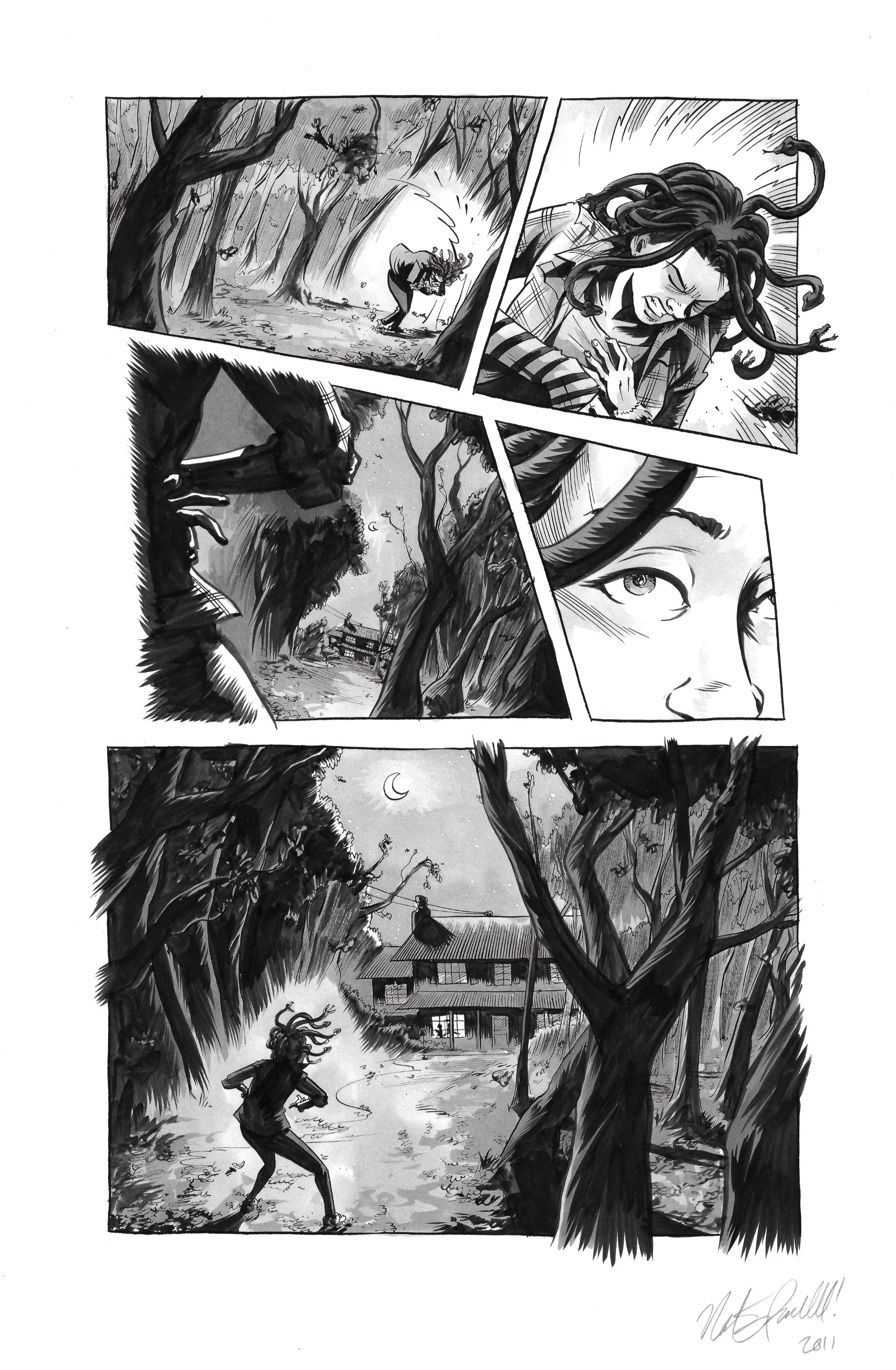 Nate Powell - Year of the Beasts - Moonlight