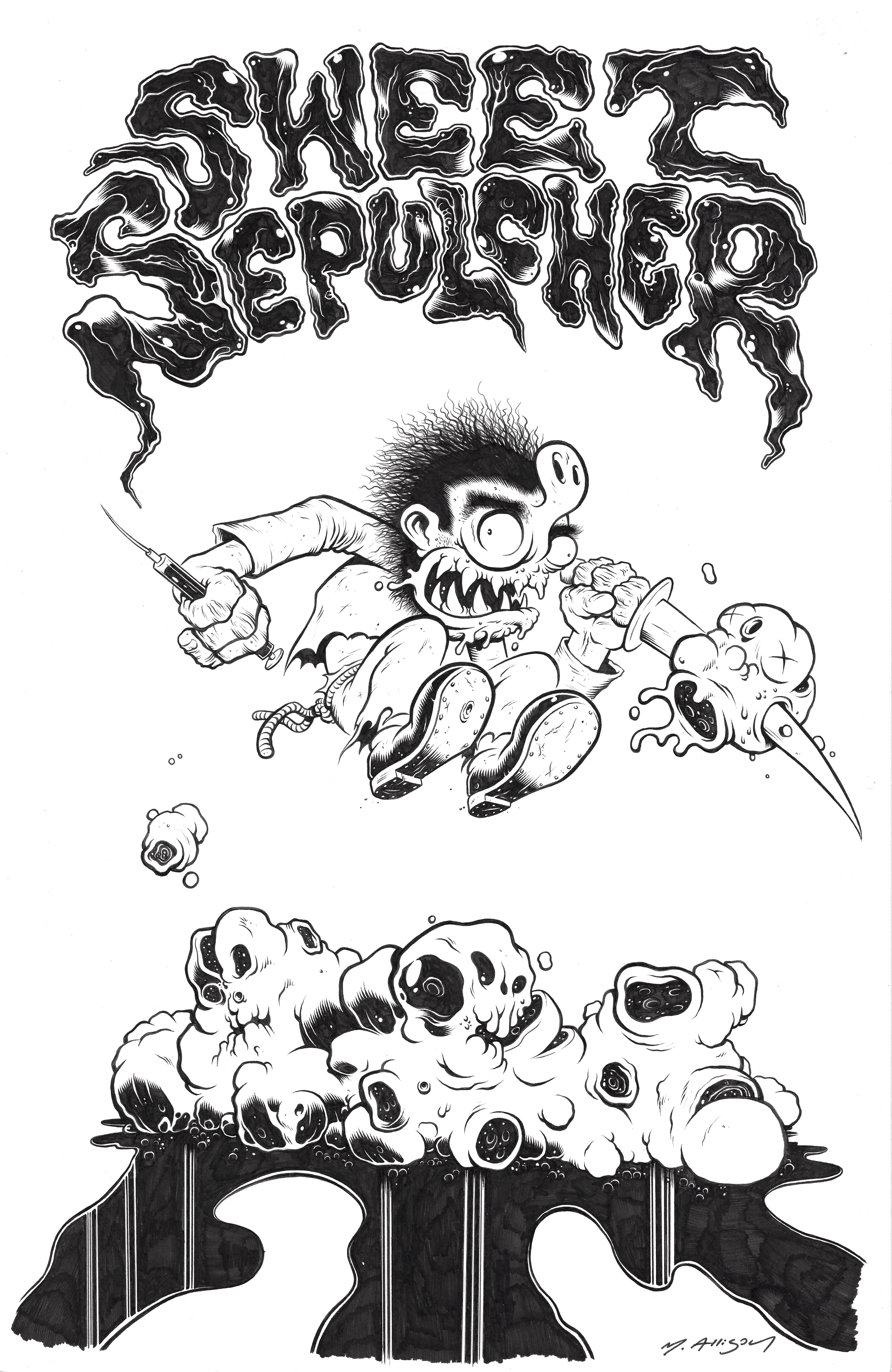 Matthew Allison - Sweet Sepulcher - Cover